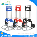 Aluminium platform hand truck folding shopping trolley cart